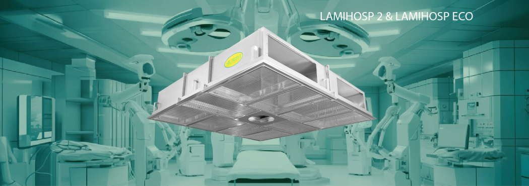 Lamihosp 2 & Lamihosp Eco - Hệ thống cấp khí sạch chảy tầng cho phòng mổ